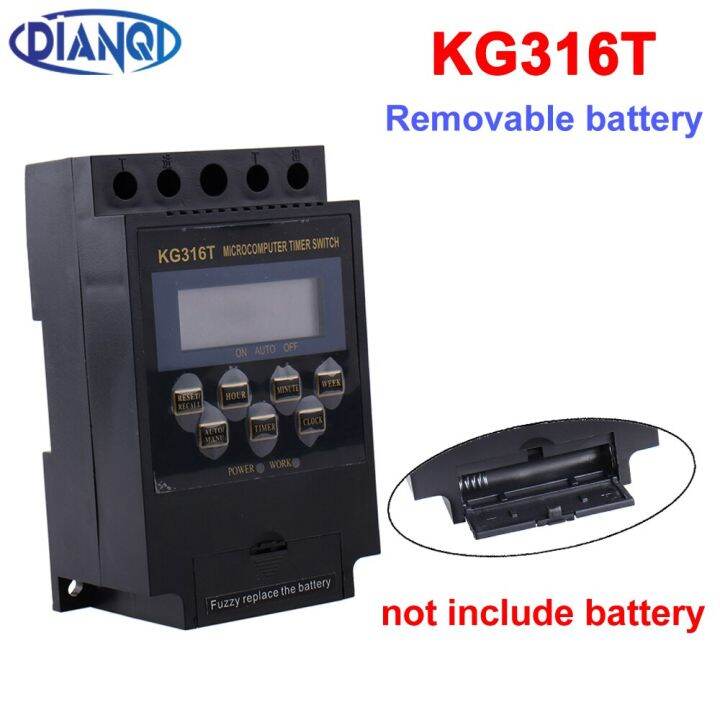New KG316 10A Intelligent Programmable Electronic Timer