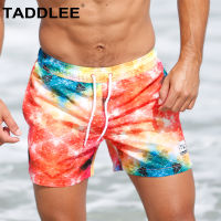 Taddlee nd Swimwear Men Swimming Boxer Trunks Beach Wear Board Shorts Swimsuits Man Quick Drying Bathing Suits Boardshorts