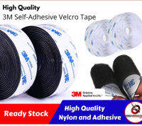 3Meter Length Strong Nylon 3M Self-Adhesive Velcros Fastener Tape Sticker Double Side Tape with Glue 162025303850100MM