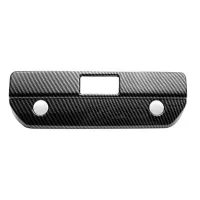 Carbon Fiber ABS Rear Gate Door Handle Bowl Cover Trim for Chevy Silverado / GMC Sierra 1500 2019-2021