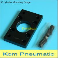 Pneumatic Mounting Bracket Installation Flange Plate With Screws For Airtac SU SC Air Cylinder Accessories F-SC32/40/50/63/80FA