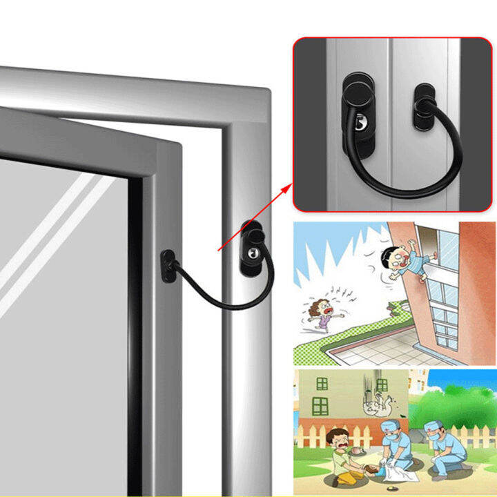 [Ready Stock]Child Safety Lock 304 Steel Wire 180mm Kids Anti Fall ...