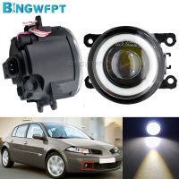 Daytime Running Light Angel Eye Car H11 LED 12V Fog Light Fog Lamp Assembly For Renault Megane 2 Saloon LM