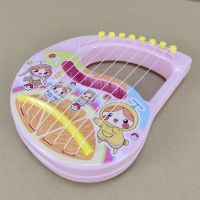 Hand-held harp strings 0-3-year-old beginner childrens small guitar baby toy boys and girls can play baby instruments