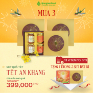 Set quà Tết An Khang Nonglamfood Quà tặng Xuân Giáp Thìn cao cấp cho doanh