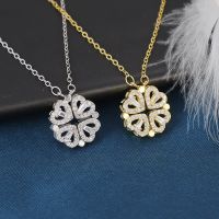 【DT】hot！ 2022 Four-leaf Necklace Pendant Clavicle Chain Wedding Jewelry Anniversary