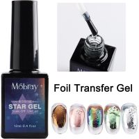 【lz】▪✕✖  1Pcs 12ml Nails Foil Transferência Gel Nail Art Design Holográfico Adesivo Decalque Gel Foil Unhas Dica Manicure Decoração Ferramenta NLXKJ-T