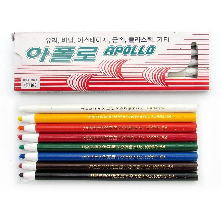 APOLLO Dermatograph Pencil (12 in pack) Lazada