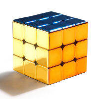 [Picube] SengSo Metal 3X3 Magnetic Golden Cubo Magic Cube Puzzle ความเร็ว Cibe Rubix M3 3X3X3 Magico Cubo Куб Ин ของเล่น Cibo