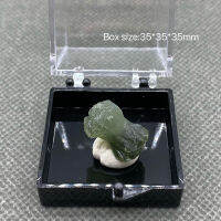 100 ธรรมชาติโมร็อกโกกุทัณฑ์รูป Prehnite หินหยาบแร่ตัวอย่างคริสตัล