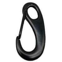 （AT） EggSpringMultifunctional เดินป่าแคมป์ปิ้ง Belt Carabiner Quick Release Hook100Mm สแตนเลส