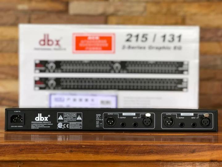 dbx-eq-215-215sub-eq-ปรับแต่งเสียง-อีคิวปรับเสียง-อีควอไลเซอร์อิเล็กทรอนิกส์-โปรเซสเซอร์เสียง-การแสดงบนเวที-การประชุม-ลดเสียงรบกวนเบสหนัก