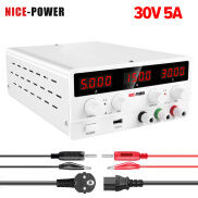 NICE-POWER Bộ Nguồn Phòng Thí Nghiệm Ổn Định USB DC Điều Chỉnh Được Bộ Ổn