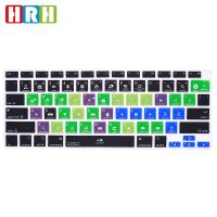 HRH Final Cut Pro X Shortcut Hotkey Keyboard Cover Skin For MacBook 2020 New 13.3 Air A2179 M1 A2337 US Keyboard Protective Film