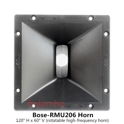 【HOT SALE】 1ชิ้นลำโพงเสียงแตรลำโพงดีเจ120 ° X60 RMU206 ° ท่อนำคลื่นสำหรับที่อยู่สาธารณะคอนโซลเครื่องผสมเสียงโฮมเธียเตอร์