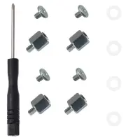 1Set M.2 SSD Screw Kit Stand Off Screw Hex Nut Computer Hard Drive Screw for A-SUS M.2 SSD