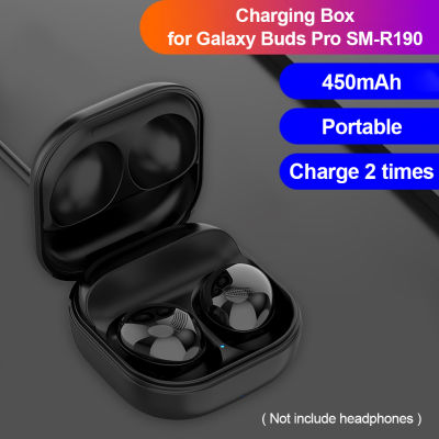 กล่องชาร์จ USB แบบพกพาสำหรับ Galaxy Buds Pro SM-R190ชุดหูฟังไร้สายบลูทูธที่รองรับการชาร์จเคส Dock Cable