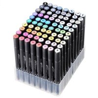 Double-ended Marker 30/40 Color Markers Anime Drawing Design Set Alcohol Oil Based Watercolor Pen