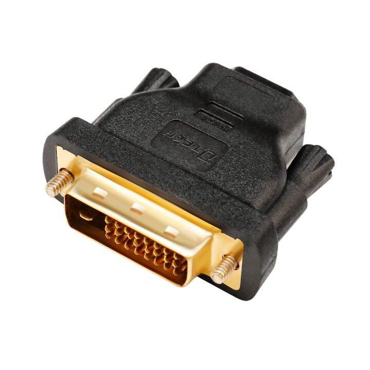 Dtech Bi Directional Dvi D Port Converter Dvi Male To Hdmi Female