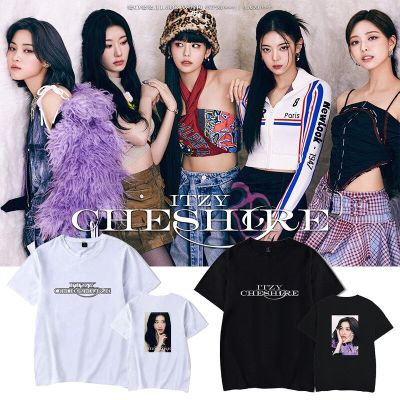 ITZY t Shirt Itzy Cheshire Album t-shirt Cotton Premium Quality Kpop Fans tees