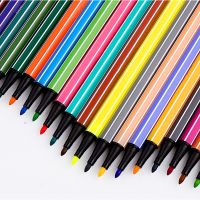 12 Color Markers Set School Painting Supplies Manga Drawing Stationery Water Color Pens