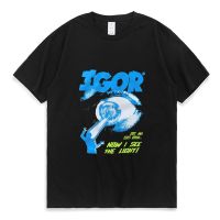 Golf Wang Igor Tyler The Most Creative Rapper Hop Mzik Black T-Shirt Summer Cotton T Shirt Street Fashion Tshirt Men