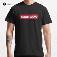 Subie Gang Jdm T Gift For Subie Guy Imports Car Guy Present Lover Fan Car Enthusiast Car Racing Gift Ideas T-Shirt Tee Shirt