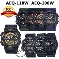CASIO ของแท้ รุ่น AEQ-110W AEQ-110BW AEQ-100W นาฬิกาผู้ชาย DIGITAL กล่องและประกัน 1ปี AEQ100 AEQ110