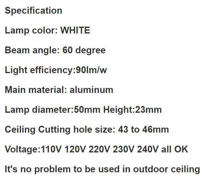 10ชิ้นในร่มกลางแจ้ง110v-220v-สีขาวมินิเพดาน-led-spot-light-โคมไฟหรี่แสงได้1w-3w-mini-led-downlight-หรี่แสงได้