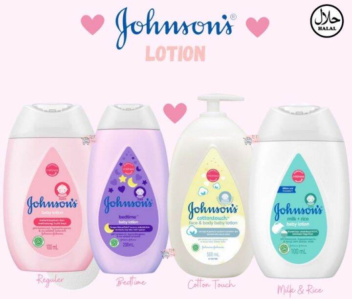 JOHNSONS BODY LOTION 100ML Lazada Indonesia