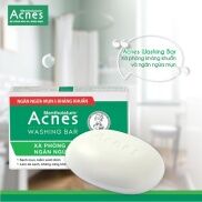 HCMXà bông Cục ngừa mụn Acnes Washing Bar 75g bánh xà phòng tắm hết mụn