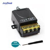 JoyDeal รีโมทคอนโทรลไร้สาย433MHz RF 110V 220V ไฟโรงงานปั๊มน้ำเดียว3000W 30A ตัวรับระยะไกลพลังงานสูง