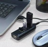 usb hub 4 port อุปกรณ์เพิ่มช่อง สายยาว 40 cm USB ให้กับเครื่องคอมพิวเตอร์ ให้สามารถใช้ช่องเพิ่มได้มากขึ้น USB 2.0 Hi-Speed 4-Port