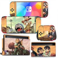 GTA GAME Switch Oled Skin Sticker Decal Cover for Switch Oled Console Skin Dock Joy Con Wrap Full Wrap Decal NS OLED Vinyl