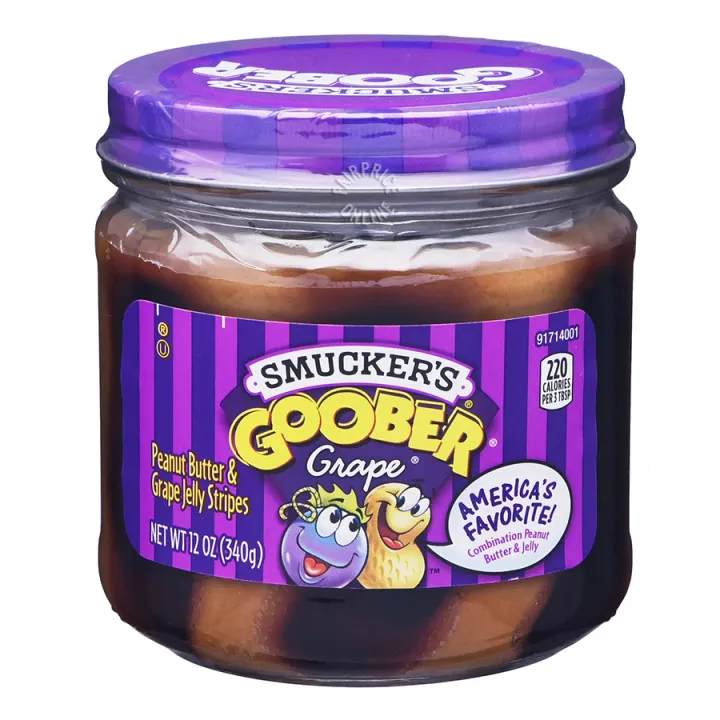 Smucker's Goober Grape Peanut Butter 340g Made in USA | Lazada PH