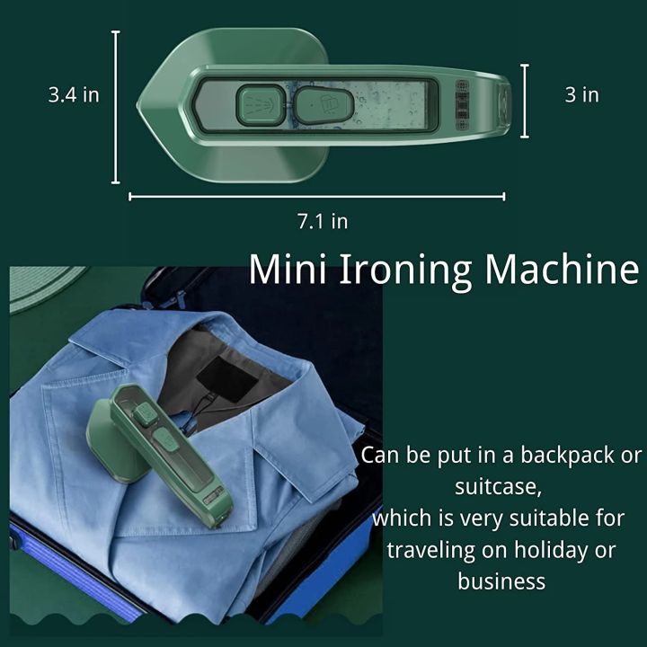 Professional Micro Steam Iron Mini Ironing Machine Handheld