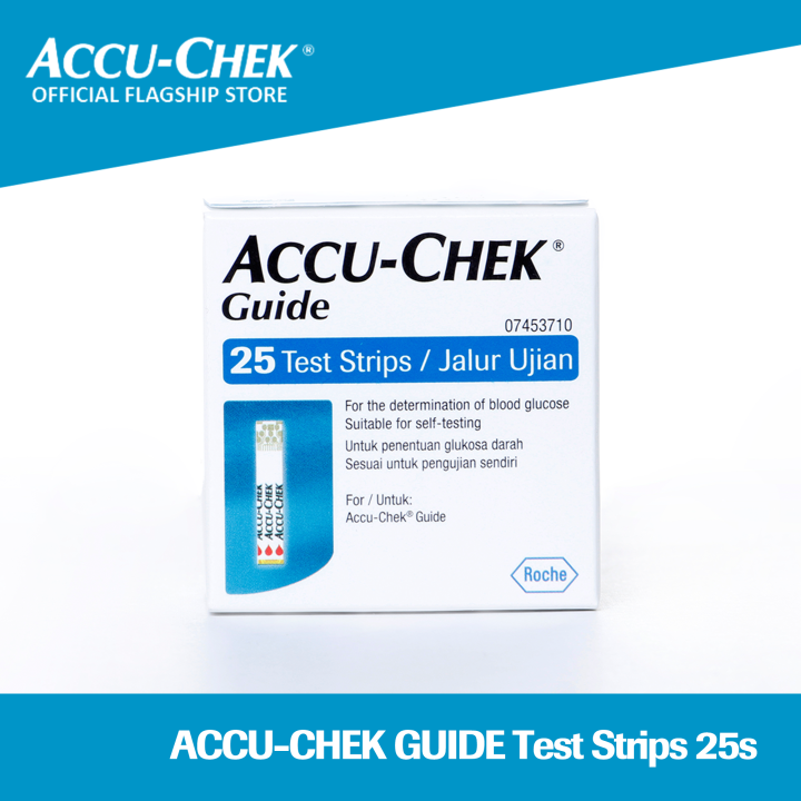 AccuChek Guide Test Strips 25s Lazada PH