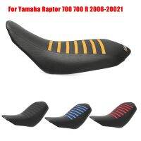 ฝาครอบเบาะนั่งยางกันลื่นสำหรับ Yamaha Raptor 700 700 R 2006-2021ฝาครอบเบาะนุ่มมอเตอร์ไซค์กันน้ำกันลื่นลายเนื้อไม้