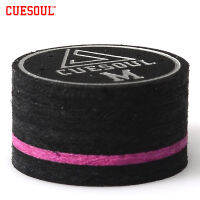 [ จัดด่วน ]CUESOUL หัวหนังหลายชั้น 14mm สีดำ 8 อุปกรณ์บิลเลียด