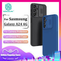 Nillkin แฟชั่น PC เคส สำหรับ Samsung Galaxy A24 4G เคสโทรศัพท์ ธุรกิจกล้องป้องกันการกระแทกความเป็นส่วนตัวฝาหลัง