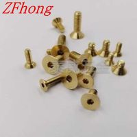 DIN7991 m2 M2.5 M3 M4 M5 m6 m8 Brass flat Hexagon Hex Socket countersunk Head Allen Bolt Screw