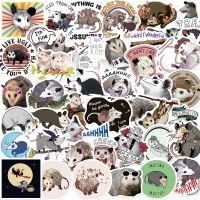 50ชิ้นการ์ตูน Opossum สติ๊กเกอร์สำหรับเด็กรถจักรยานยนต์โทรศัพท์สเก็ตบอร์ดแล็ปท็อปกระเป๋า Pegatinas สติ๊กเกอร์ตกแต่งลายสติ๊กเกอร์และป้าย