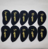 HONMAแบรนด์ใหม่ลูกเหล็กกอล์ฟคลับHeadcover (3,4,5,6,7,8,9,P,A,S) สำหรับลูกเหล็กกอล์ฟคลับหัวเคสป้องกันกีฬาลูกเหล็กกอล์ฟคลับอุปกรณ์เสริมอุปกรณ์