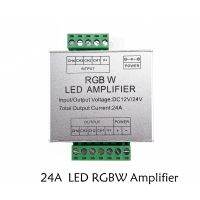 Dc24v Dc12เครื่องขยายความสว่างหลอด Rgbw Led 6*4ช่องเอาท์พุต Rgbw Rgbw ตัวควบคุมคอนโซลทวนพลังแถบ Led ปลอกอลูมิเนียม1ชิ้น