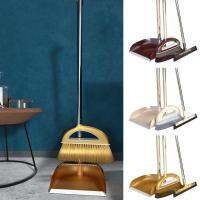 Multiuse Brooms Dustpans Sets Strong Besom Dustpan Dust Brooms Bathroom Floor Wiper Household Cleaning Tools For Home Kitchen