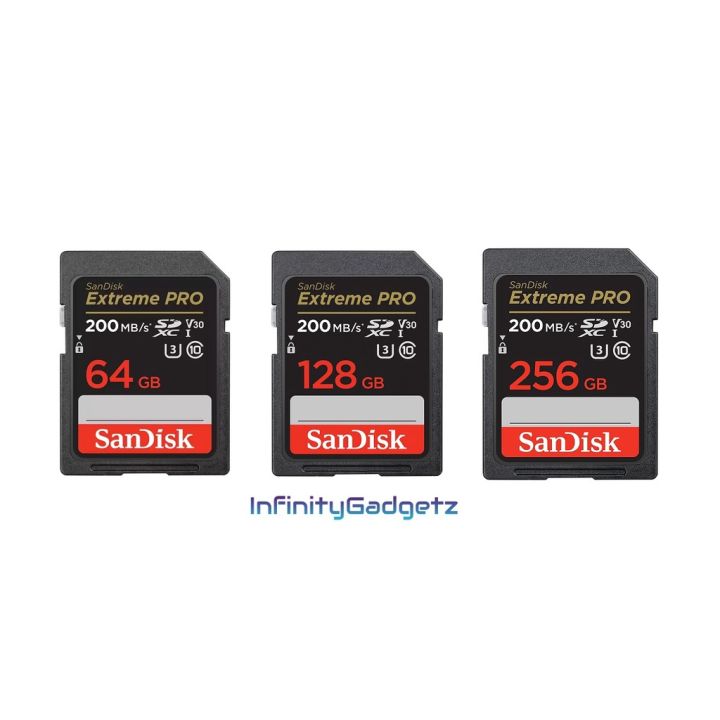 Sandisk Extreme PRO SDXC Class10 128GB