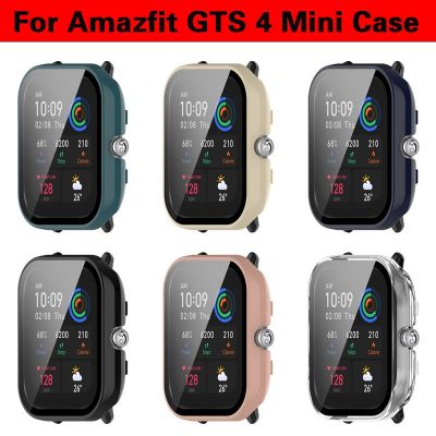 ✈❇ Etui ochronne na tablet dla Amazfit GTS 4 GTS2 Mini GTS 3 pełna ochrona ekranu obudowa filmu dla Amazfit GTS4 Mini zegarek ochrona Cas
