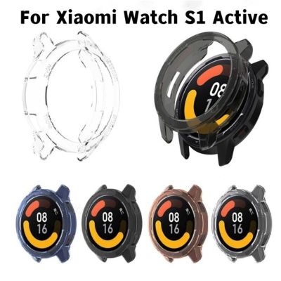 For Xiaomi Watch S1 Active Screen Protector Case Smart Watch Protective Bumper Cover for Xiaomi mi watch s1/watch s1 active Case Drills Drivers
