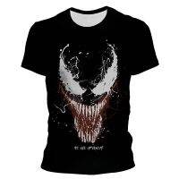 2023 NewNew Men S Cool Anime Originality Comic Print T-Shirt We Are Venom Superhero 3D T เสื้อ Unisex แฟชั่น Tshirts