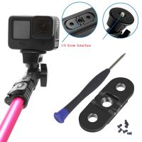 ✌ Replacement Folding Fingers for GoPro Hero11/10/9/8 Magnet Adapter Mount with 1/4 Tripod Connect Port for Housing Handle Monopod